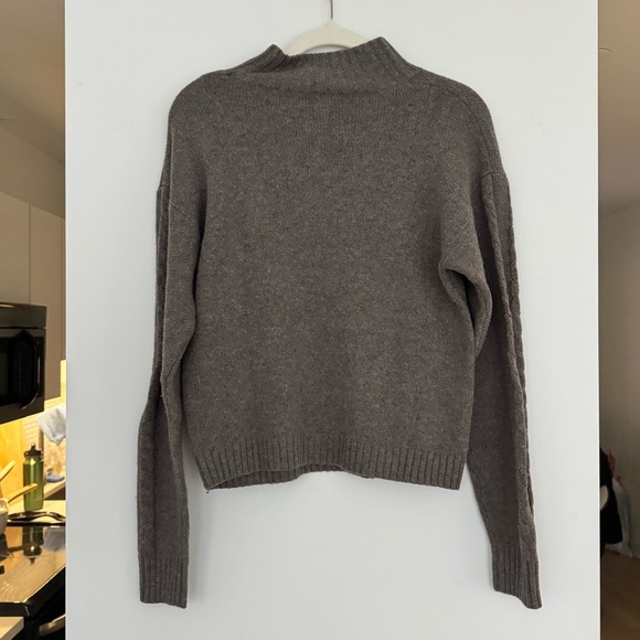 Aritzia mock neck wool sweater - Picture 3 of 3
